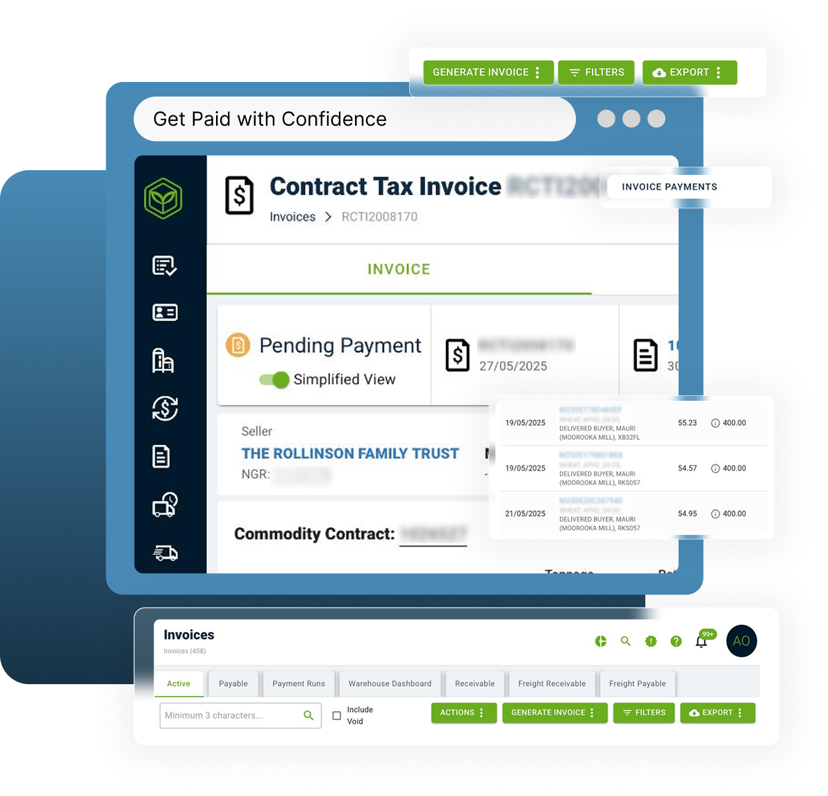 View Invoices and Payments