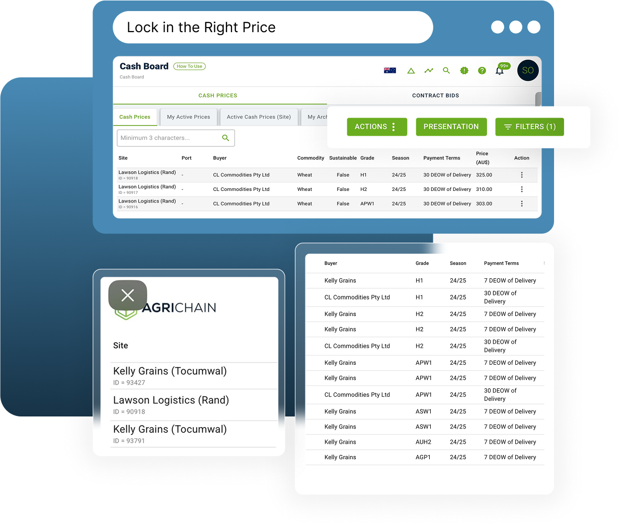 View Real Time Cash Prices