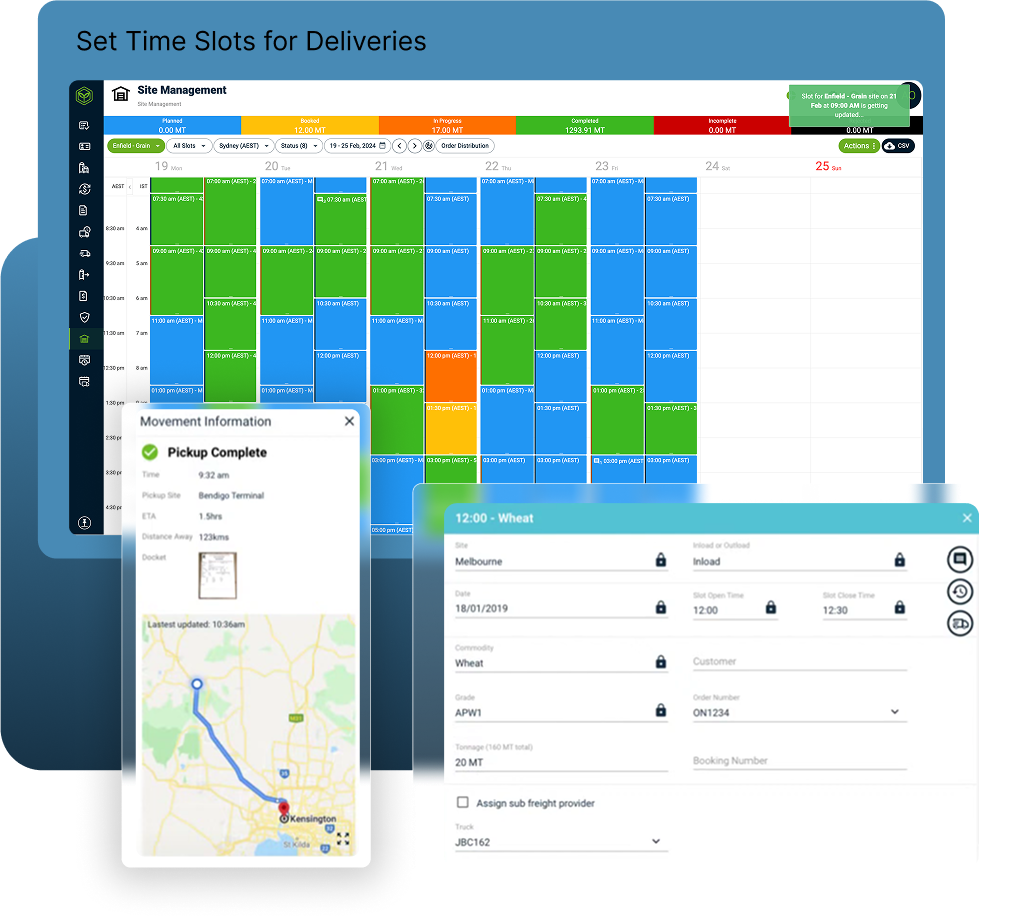 Book and Manage Time Slots