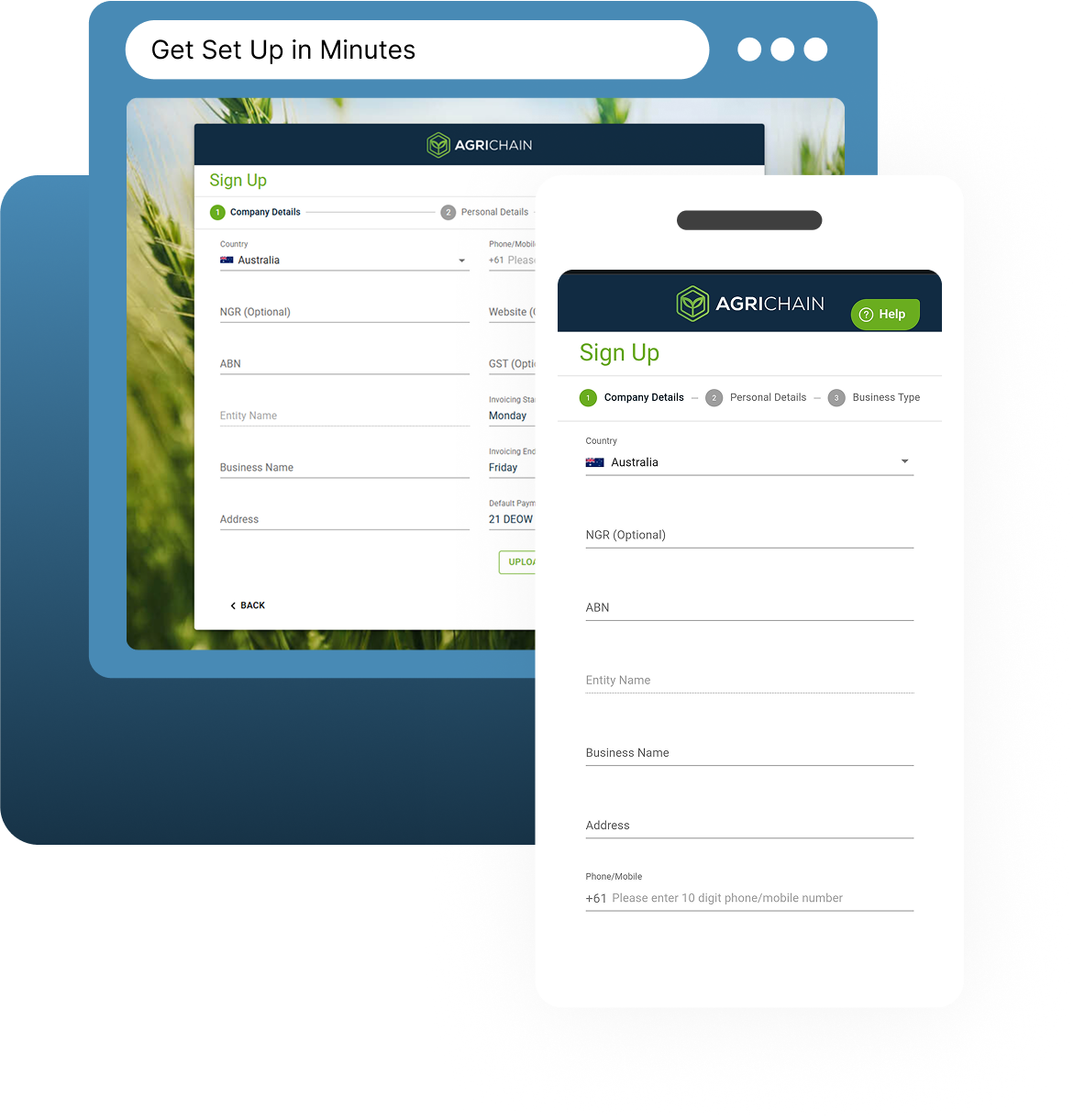 Get Started on AgriChain