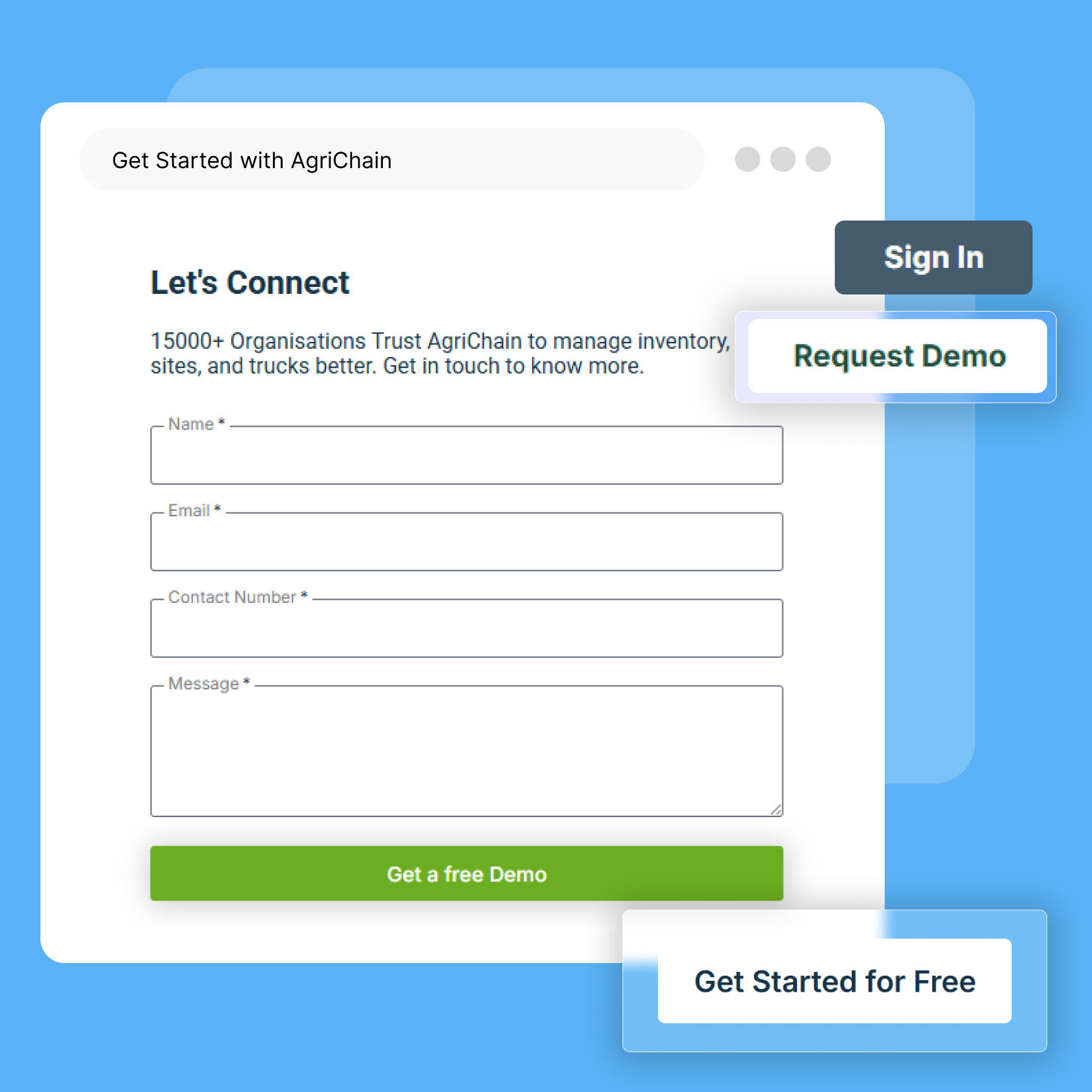 Get Started with AgriChain