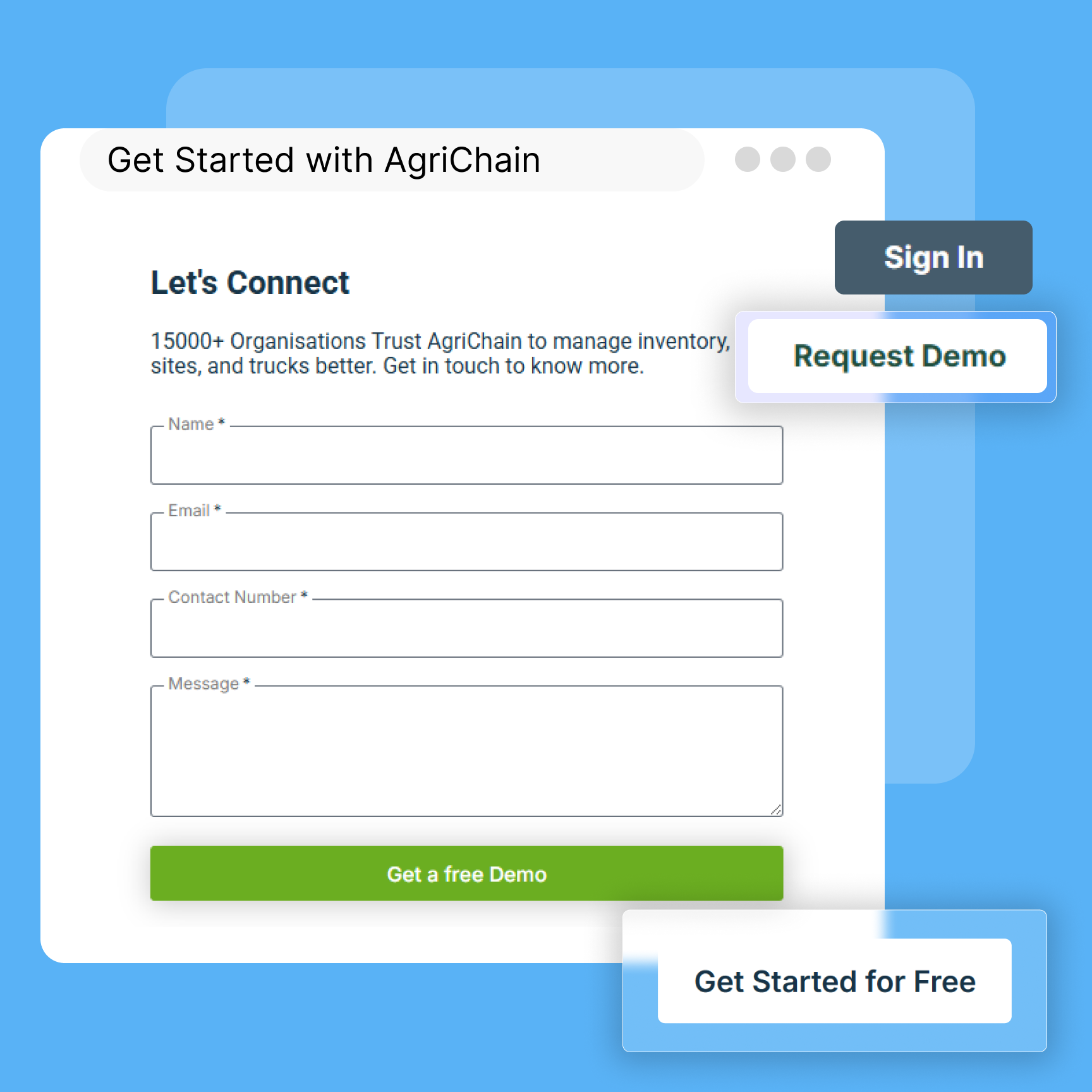 Get Started with AgriChain