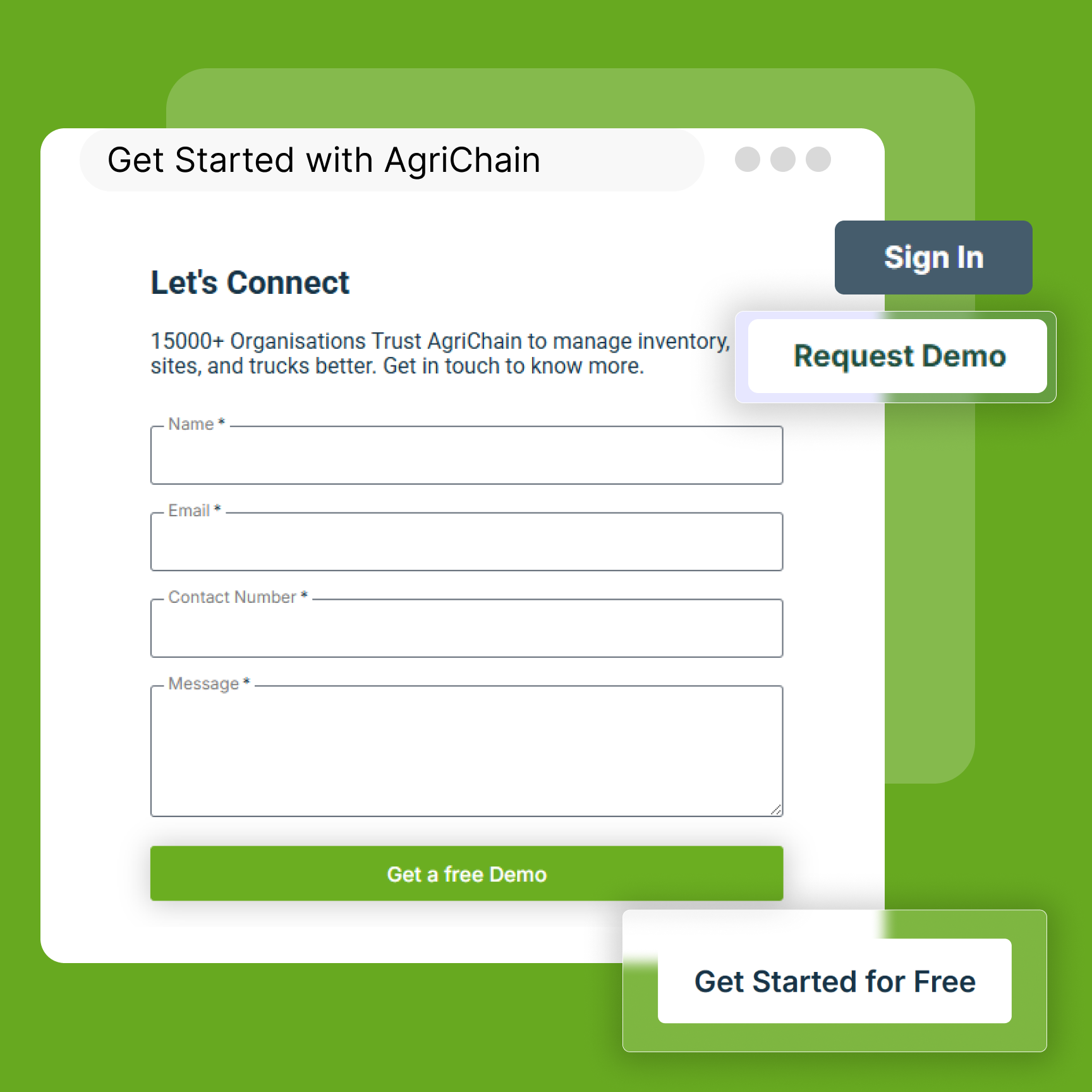 Get Started with AgriChain