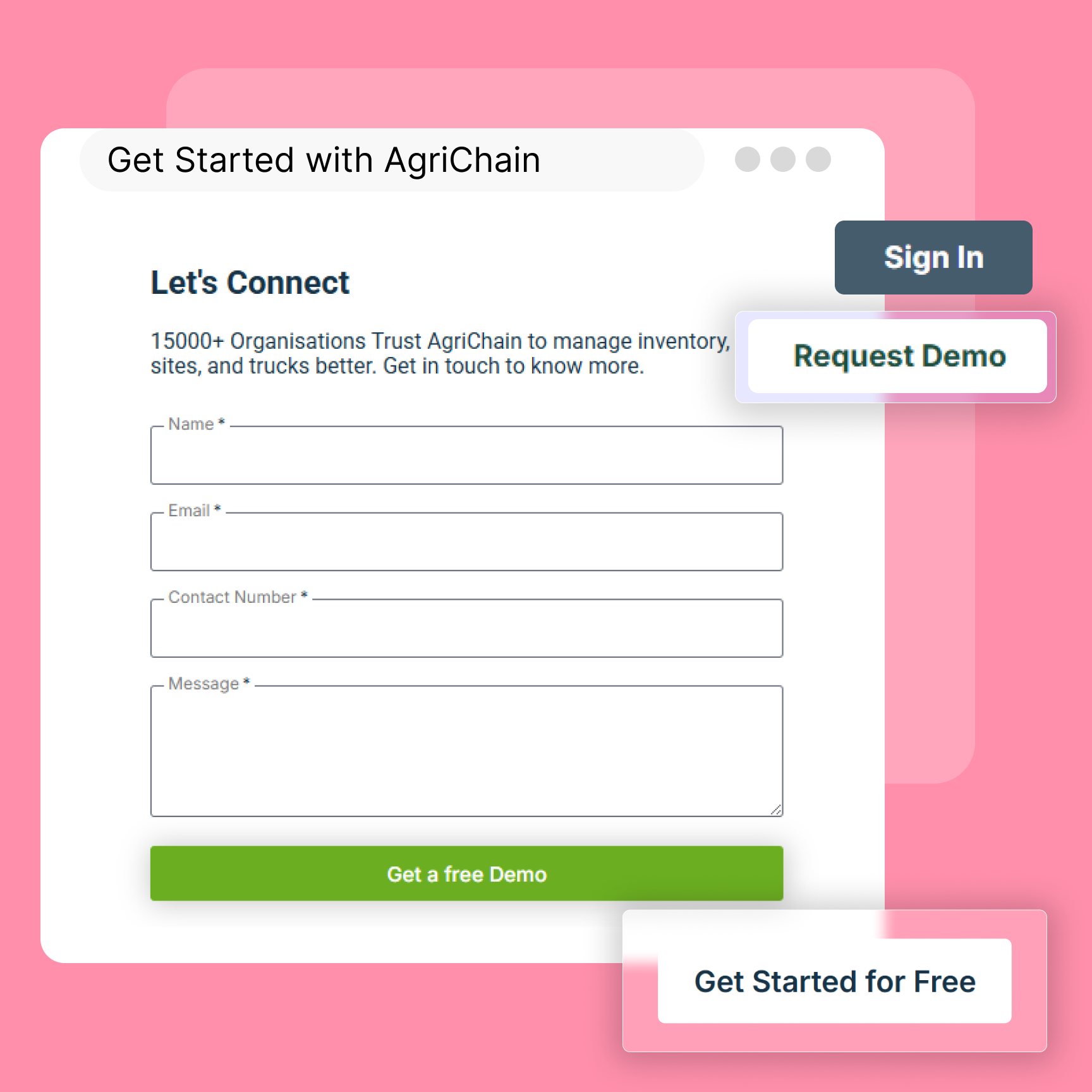 Get Started with AgriChain