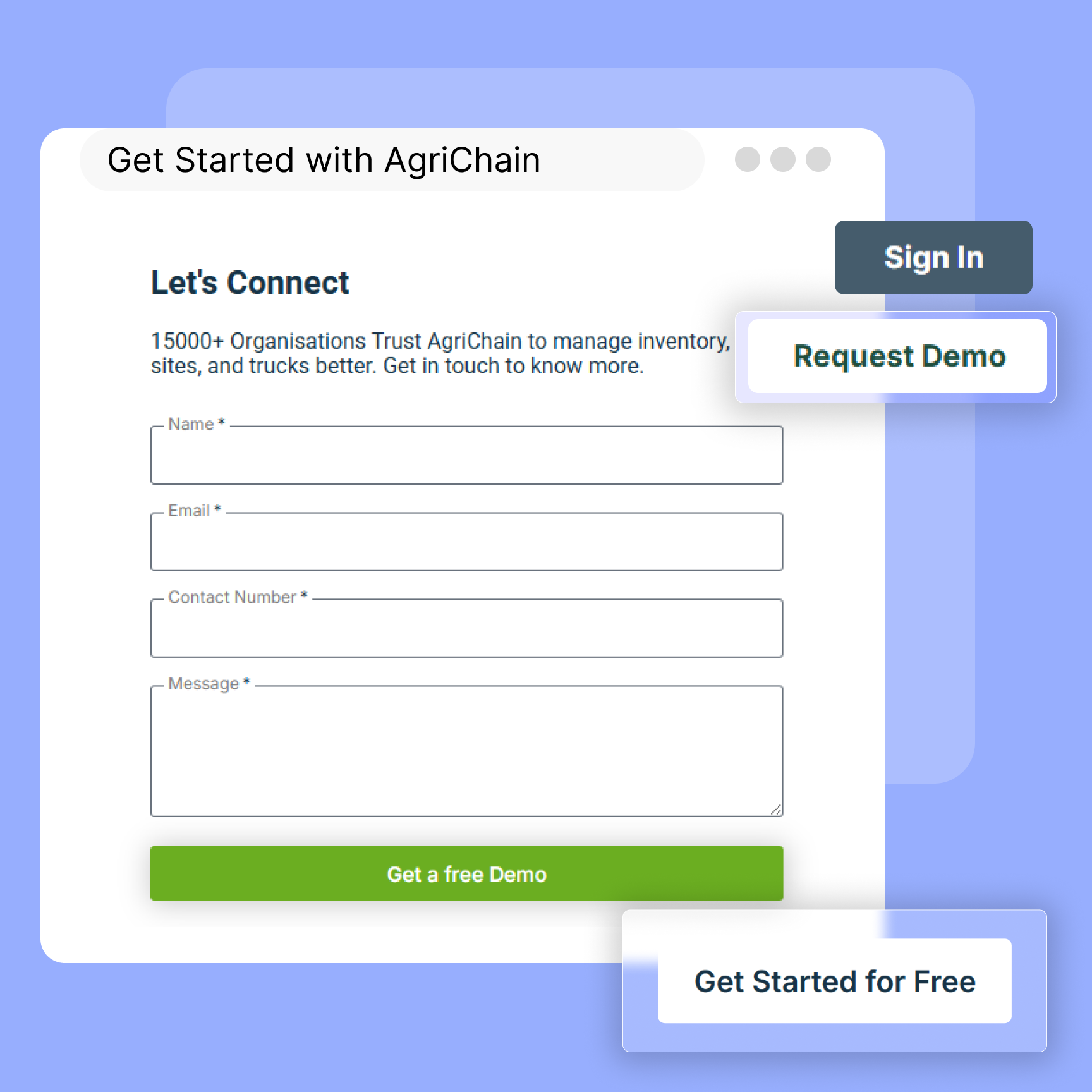 Get Started with AgriChain