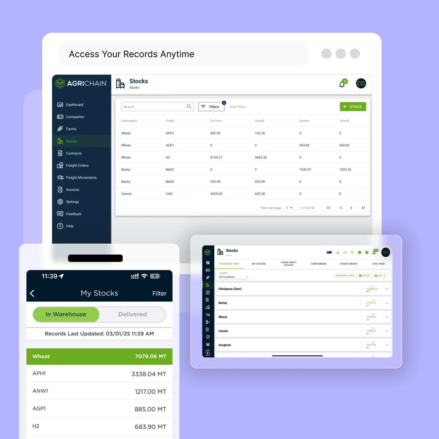 Access Your Records Anytime