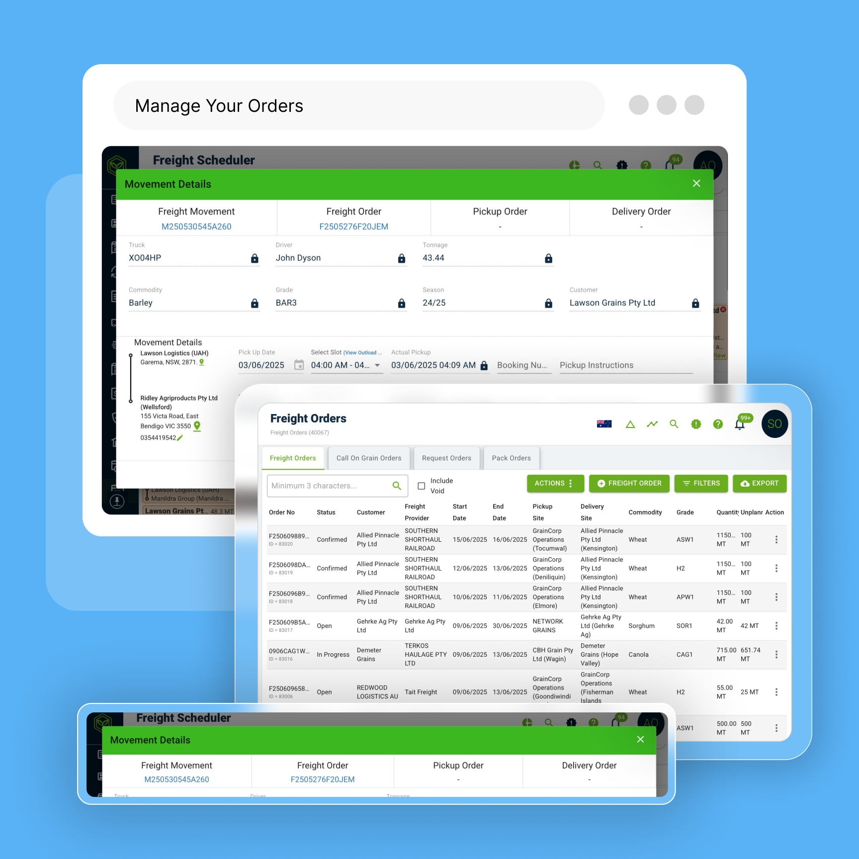 Manage Your Orders