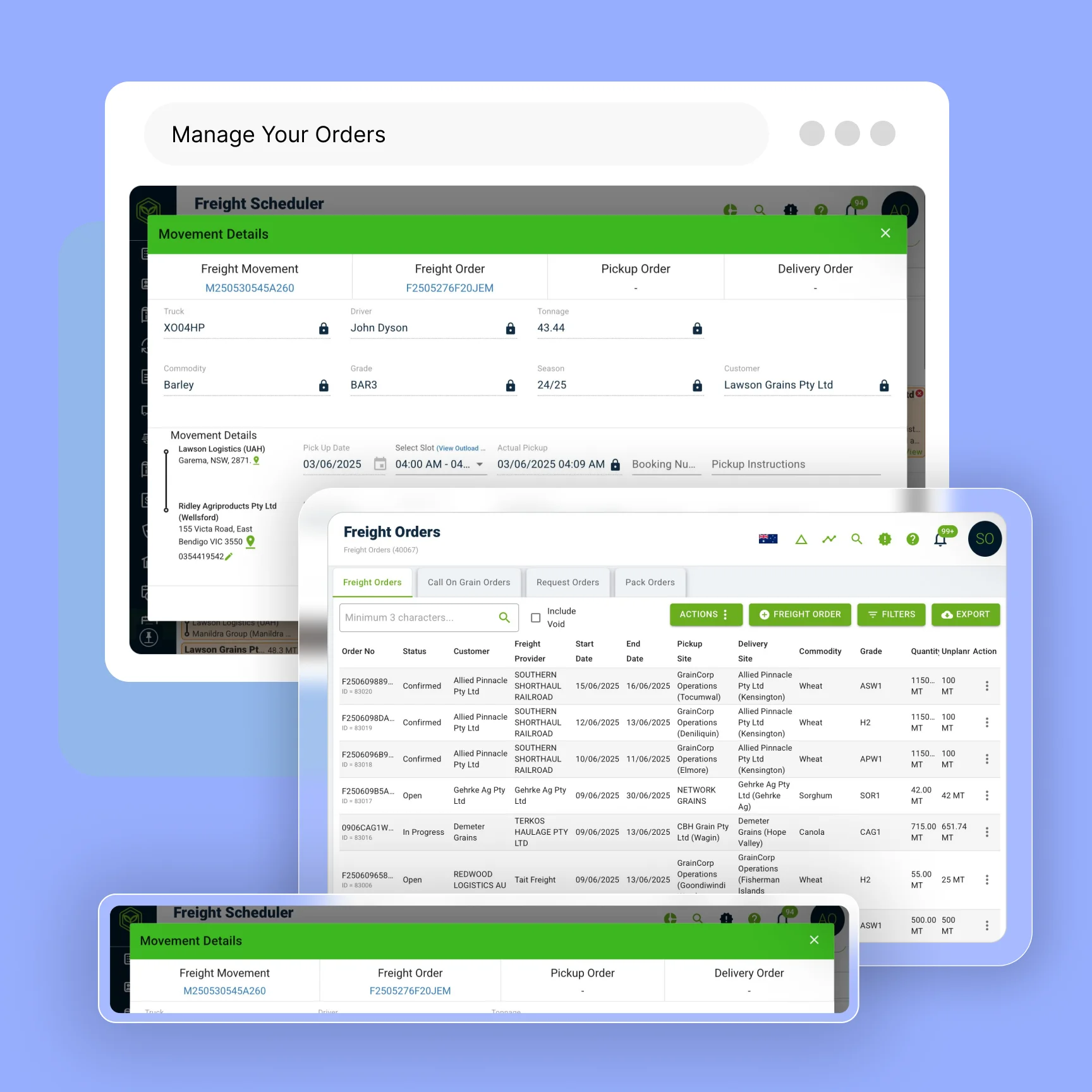 Manage Your Orders